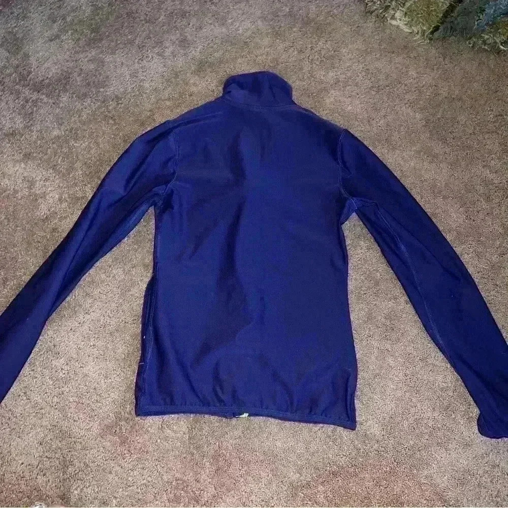 Womens Nike indigo blue Lightweight Jacket Size XS zipper vintage - Picture 5 of 5